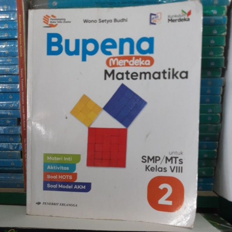 Bupena matematika untuk kelas 2 SMP