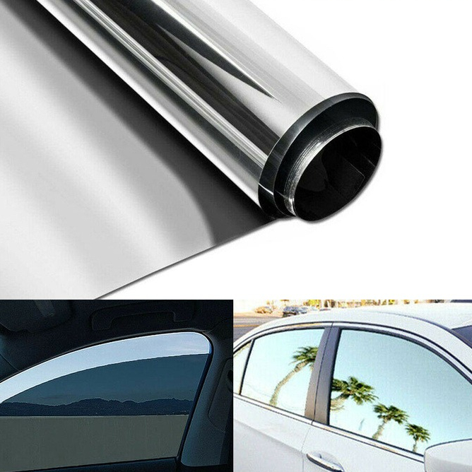 (PER METER) Kaca Film Mobil Sparta Silver