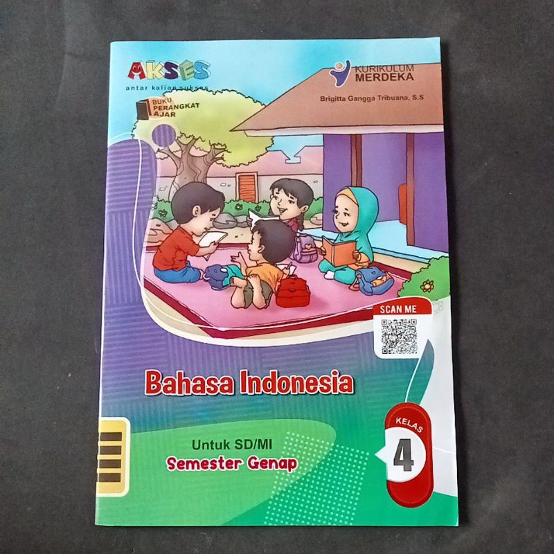 Buku LKS Kurikulum Merdeka Bahasa Indonesia SD/MI Semester 2 Kelas 4
