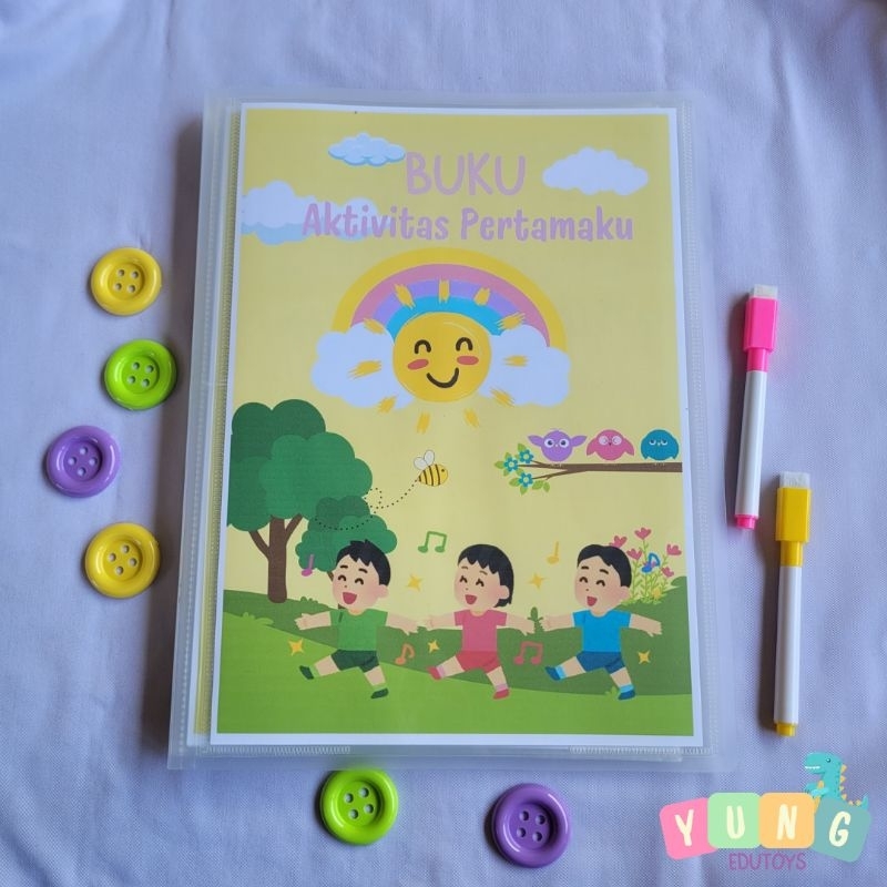 

Buku aktivitas pertamaku worksheet wipe and clean buku pra PAUD dan pra TK