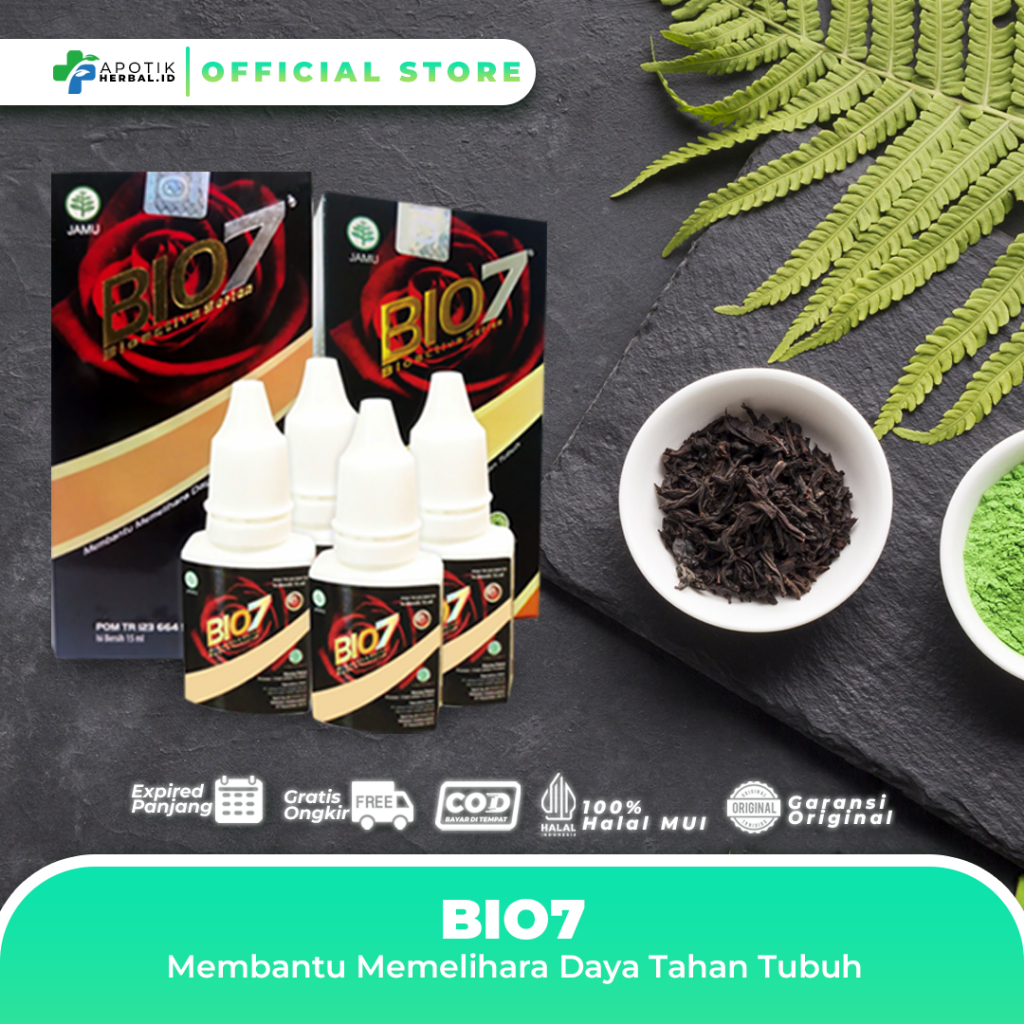 BIO 7 - Jamu Tetes Bio Seven - Herbal Tetes