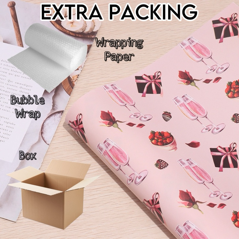 

[PACKING] BUBBLE WRAP / DUS EXTRA / KERTAS KADO