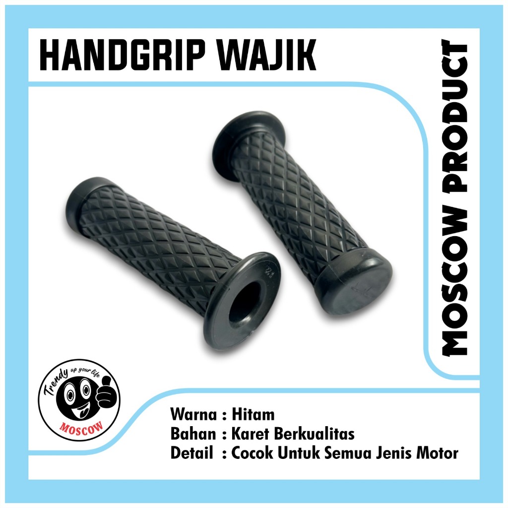 NEW HANDGRIP GRIP SET KIRI KANAN STANG GAS GAGANG MOTOR HANDGRIP WAJIK KARET PREMIUM GRIP HANFAT HAN