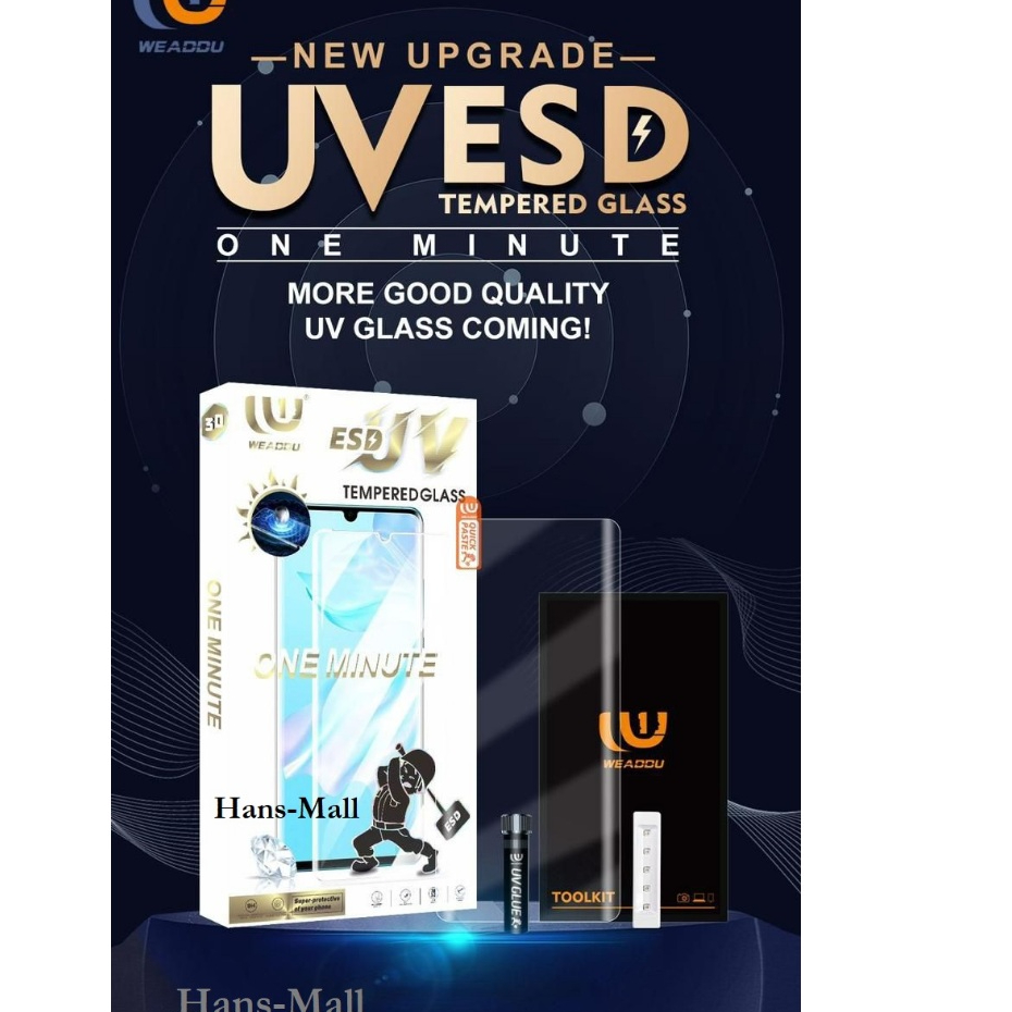 Hans- New!! Temperd UV ESD Clear Melengkung INFINIX ZERO 40 5G ZERO 40Pro Screen Protector Anti Gore