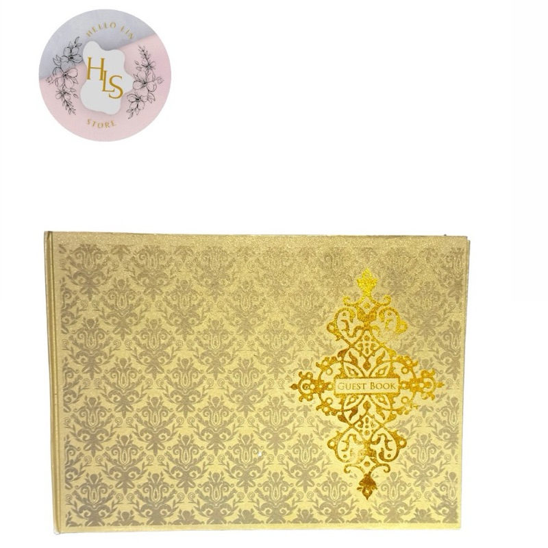 

BUKU TAMU/GUEST BOOK HARD COVER READY STOCK