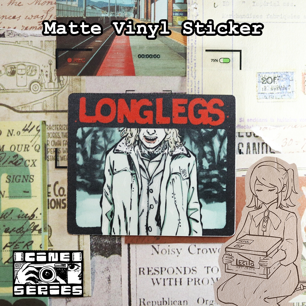

Longlegs (2024) Movie Sticker Vinyl | Stiker Film, Sinema, Waterproof (untuk hiasan dan jurnal)