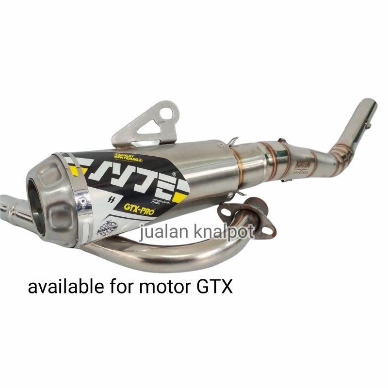 Knalpot Norifumi Gtx Pro Vega Sogun Karisma Green Supra Jupiter MX old Satria Fu Blade Revo Vixion