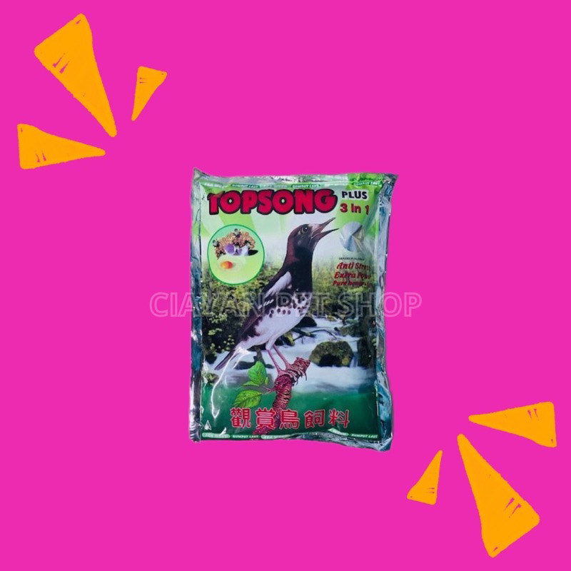 Topsong Seaweed Makanan Burung