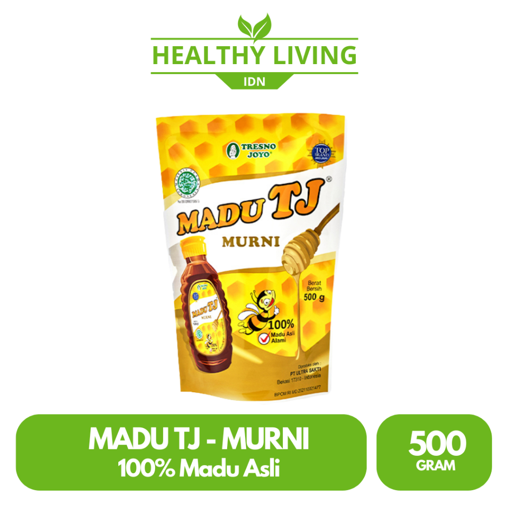 

Madu TJ Murni Pouch 500 Gram Madu Tresno Joyo 500gram