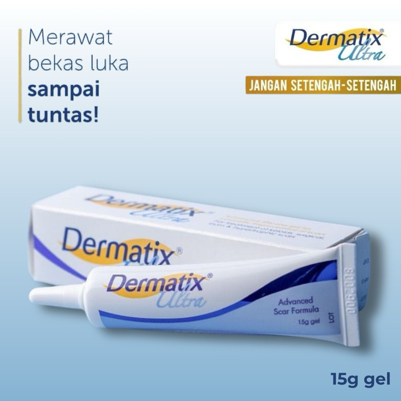 Dermatix Ultra 15gr Cream Penghilang Bekas Luka Operasi Keloid Koreng Jahitan Ampuh Original