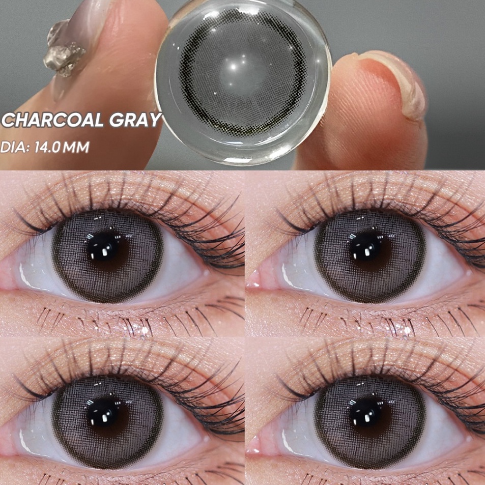 Magister Softlens lensa warna murah soflen normal softlens grey softlens 14 mm