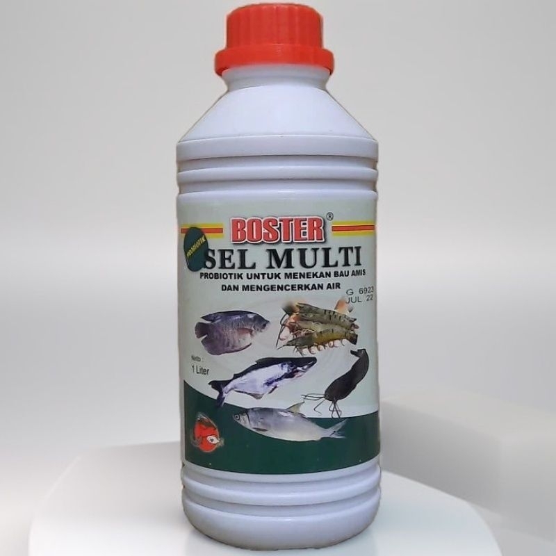 Boster Sel Multi 1 liter/probiotik ikan dan udang