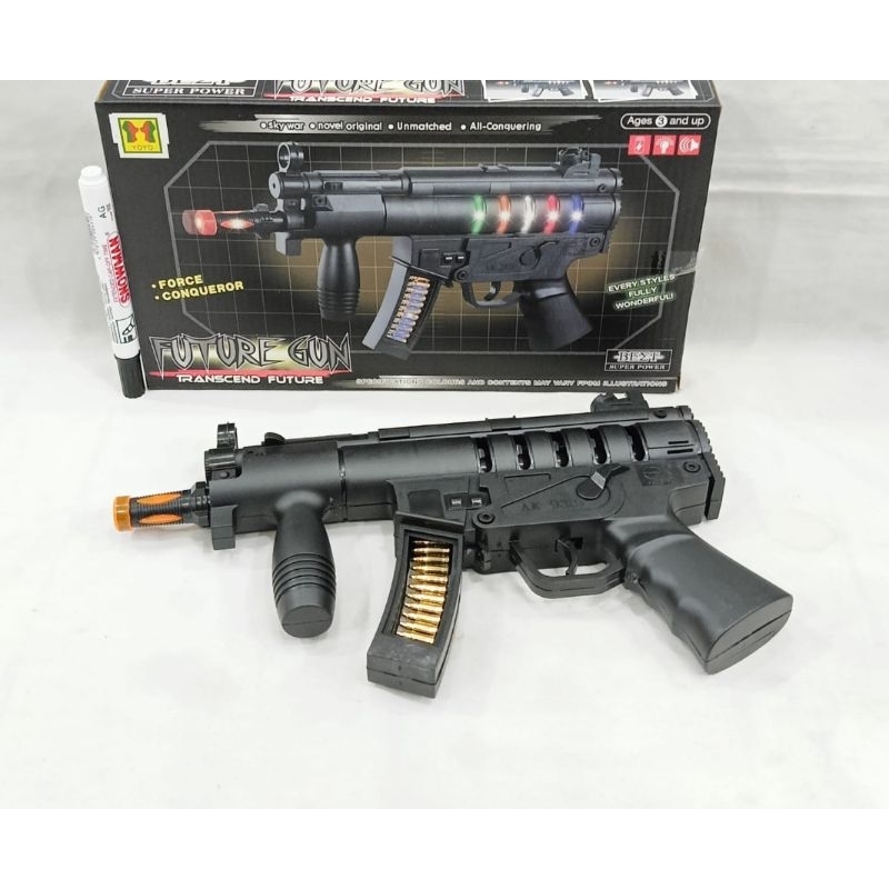 AK938 - Mainan Tembakan Pistol Future Gun