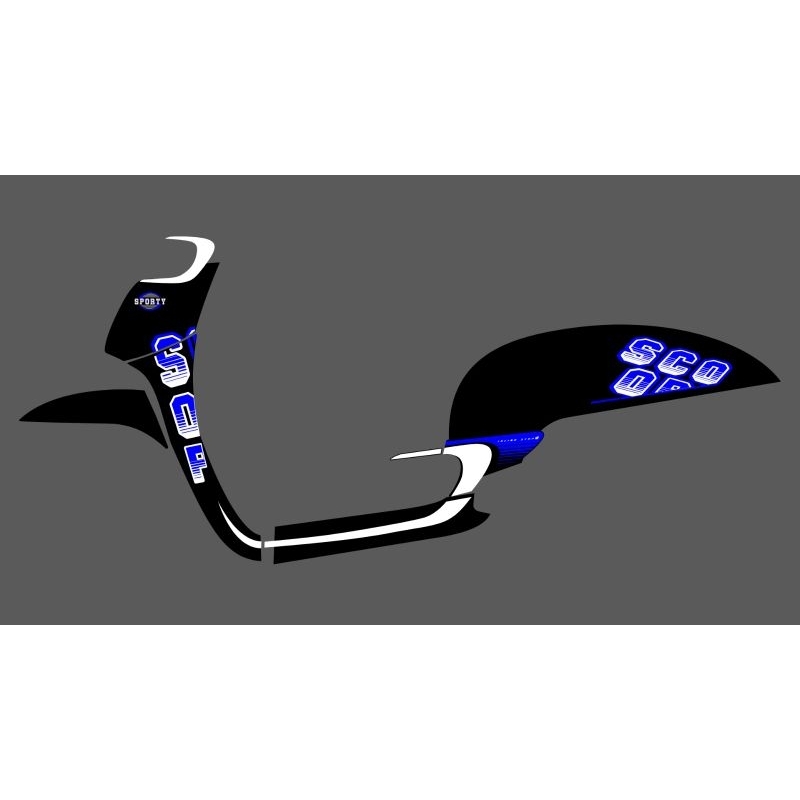 STRIPING STICKER SCOOPY NEW 2018 2019 TRANSPARAN DESAIN LIST ORIGINAL TERBARU CUSTOM SCOOPY NEW 2018