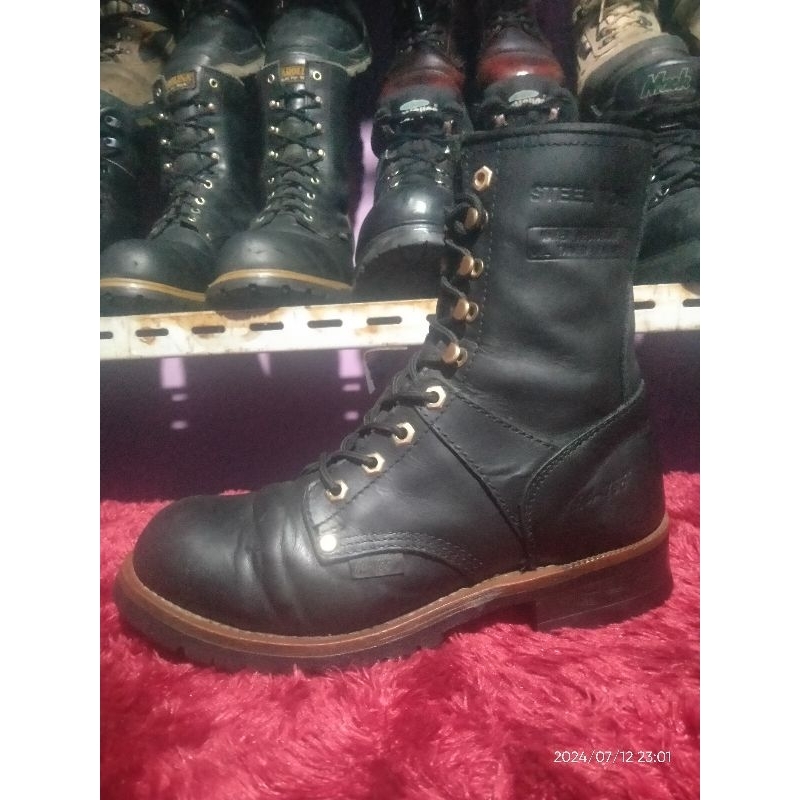 Ad Tec Logger Safety Boots