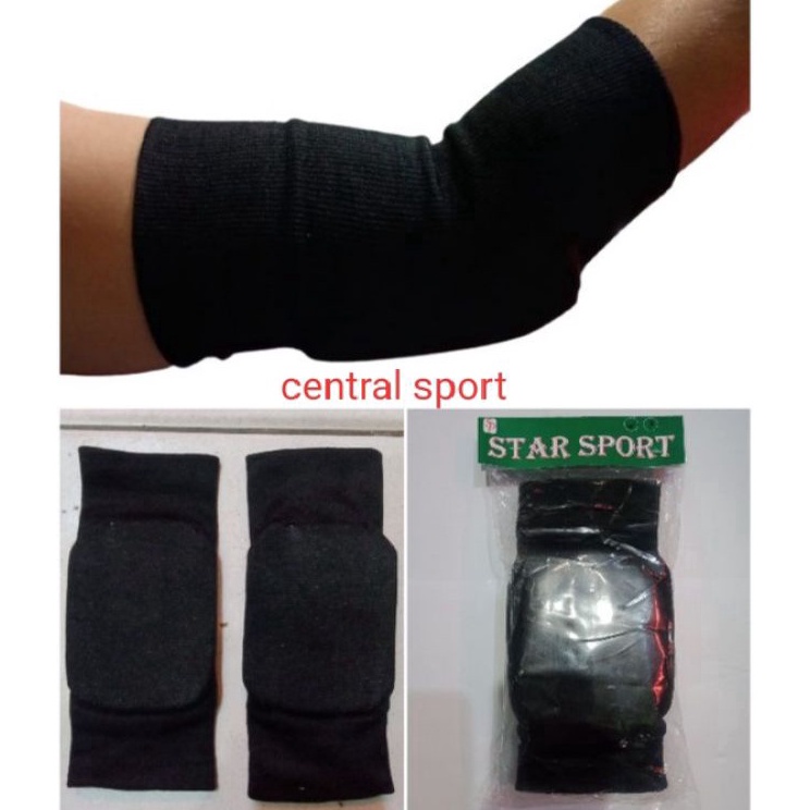 Paket Laris  ELBOW PAD BUSA PELINDUNG SIKU VOLY BOLA FUTSAL KIPER dll