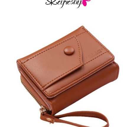 KI3 RR PREMIUM MUCH  Dompet Lipat Wanita Resleting import