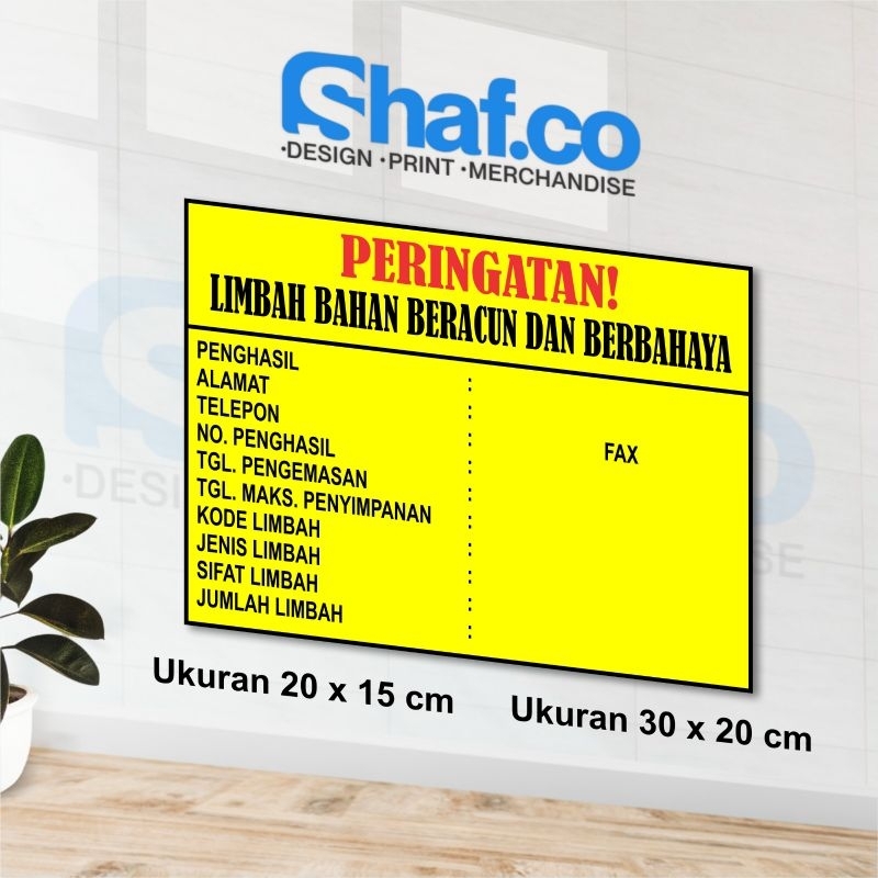 

STICKER PERHATIAN LIMBAH BAHAYA BERACUN DAN BERBAHAYA KEREN