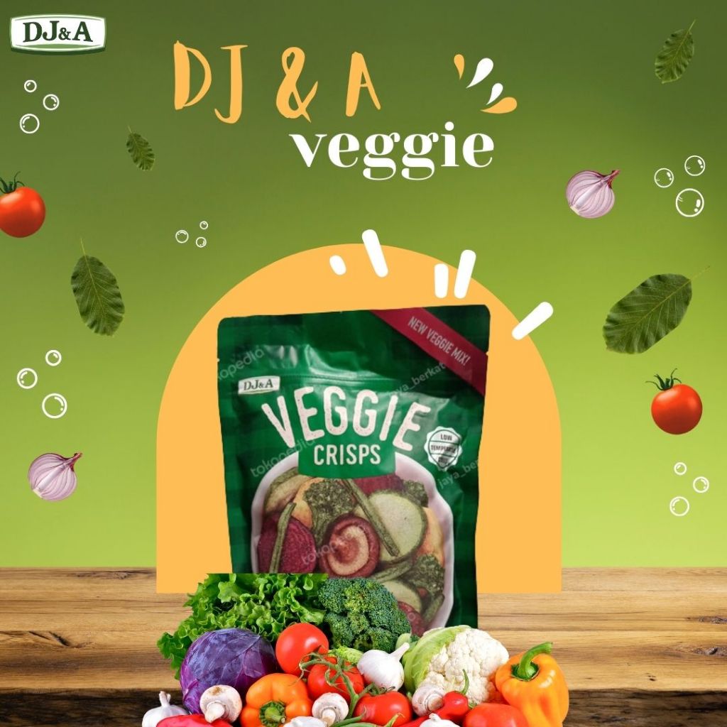 

DJ&A Veggie Crisps 140g 1Pouch