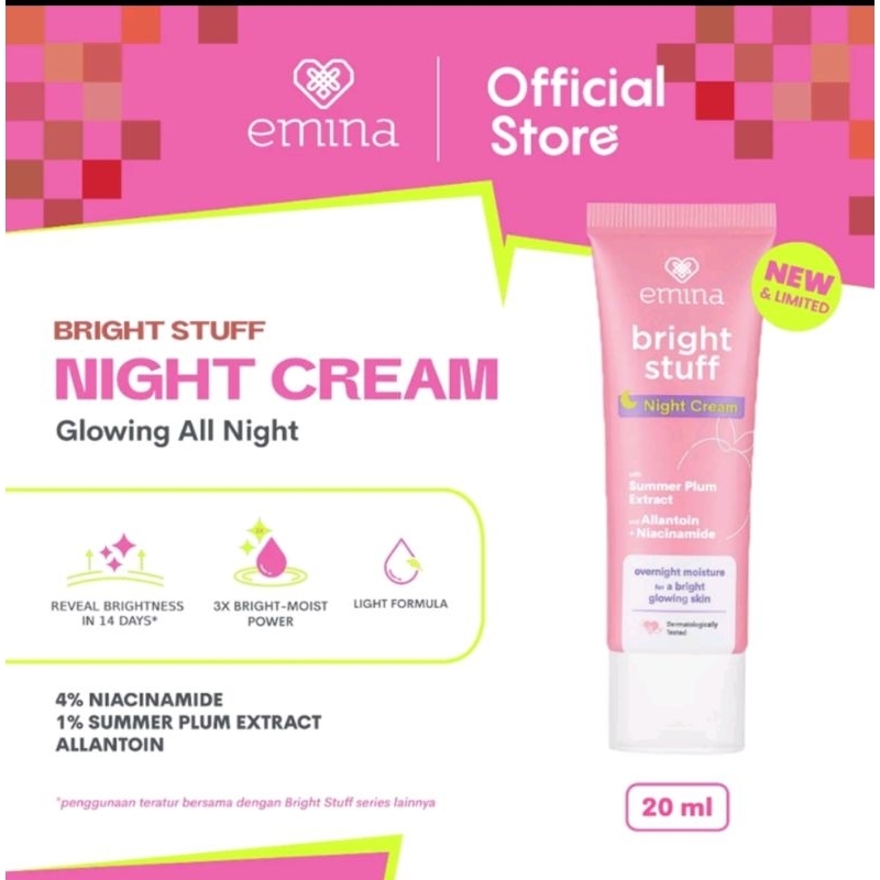 EMINA BRIGHT STUFF moisturizer