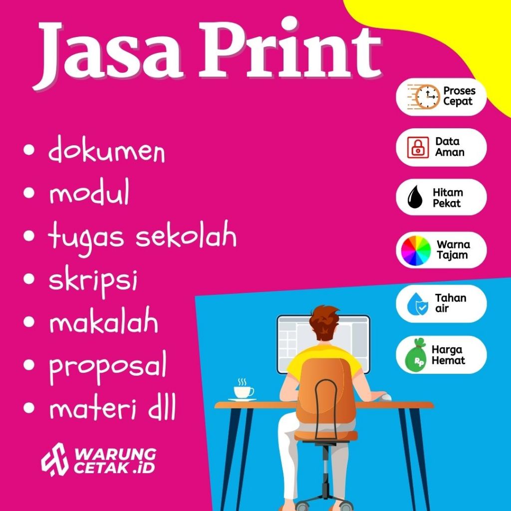 

Cetak Dokumen A4 - Glow Printing | Fotocopy, Skripsi, Makalah, Tugas, Piagam. Pas Foto, Undangan