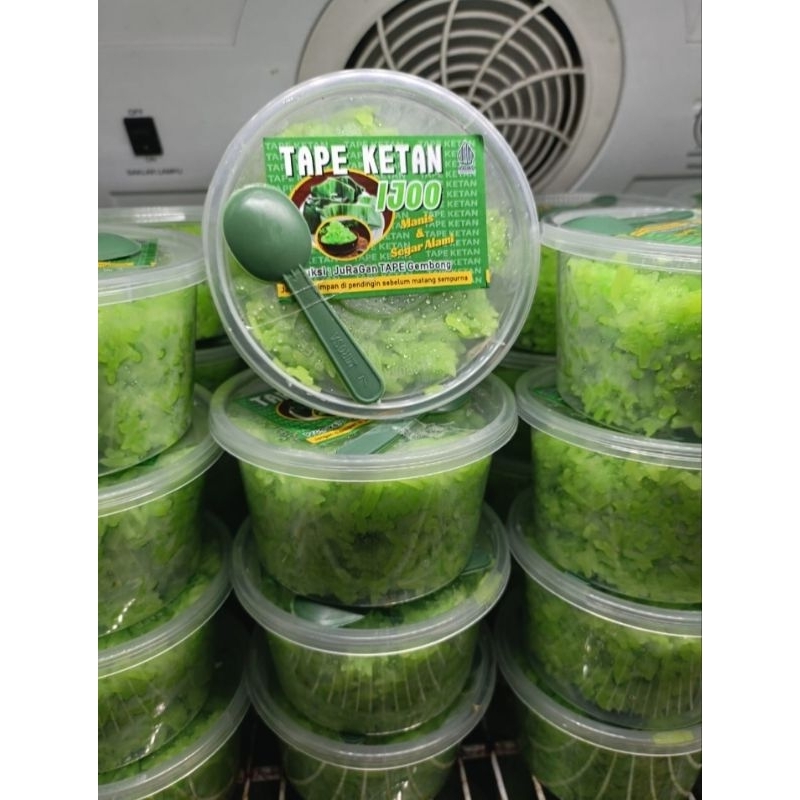 

Tape ketan hijau asli pati / tape ketan ijoo gembong kemasan 300ml / tape ketan enak manis alami