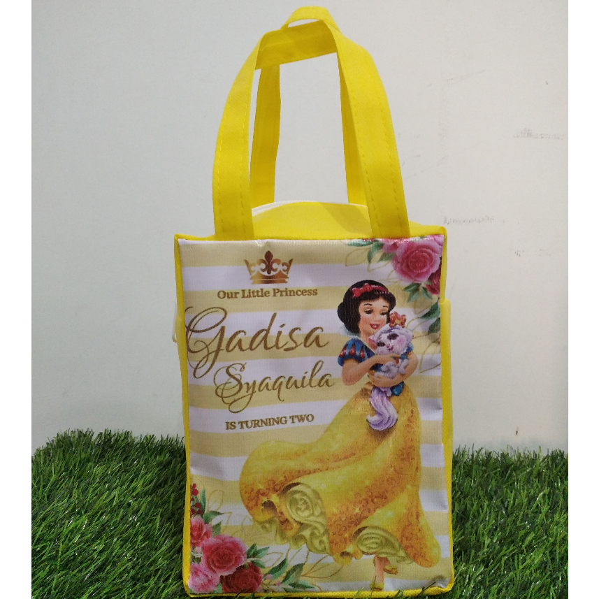

tas souvenir costum/tas resleting ulang tahun anak/custom tas ultah/custom tas ulang tahun 15x10x20