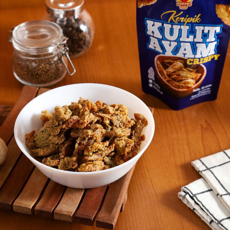 

Keripik kulit Ayam Chicken skin(50gr)