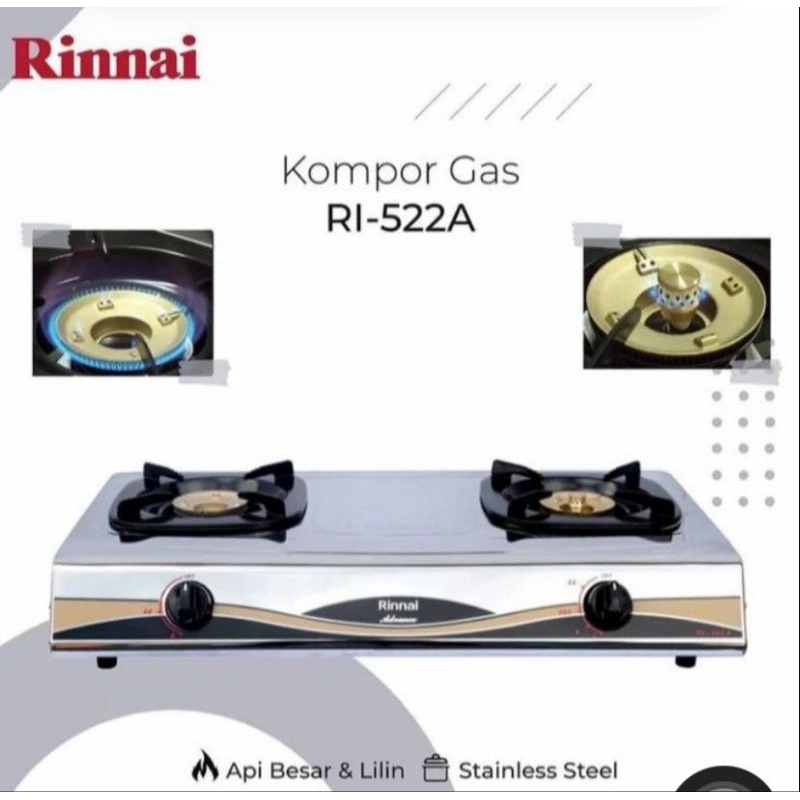 KOMPOR RINNAI 522A