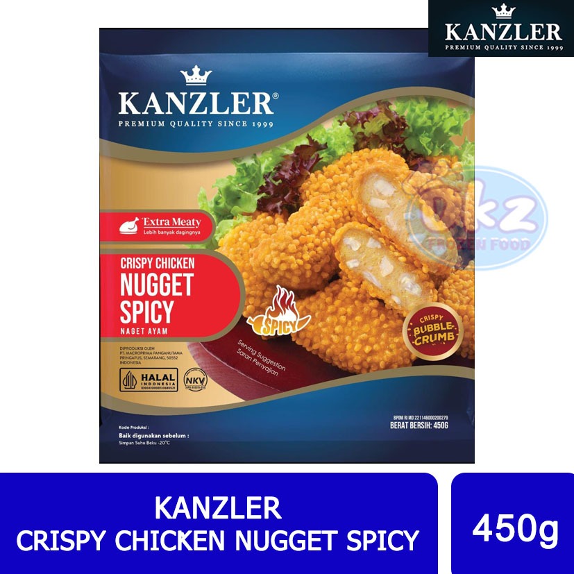 

KANZLER Spicy Chicken Nugget Crispy [450 gr]