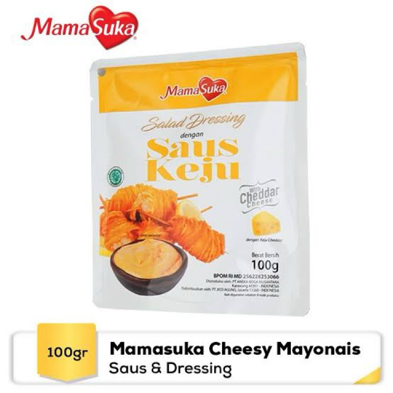 

Mamasuka Cheesy Mayonais Saus Keju 100gr