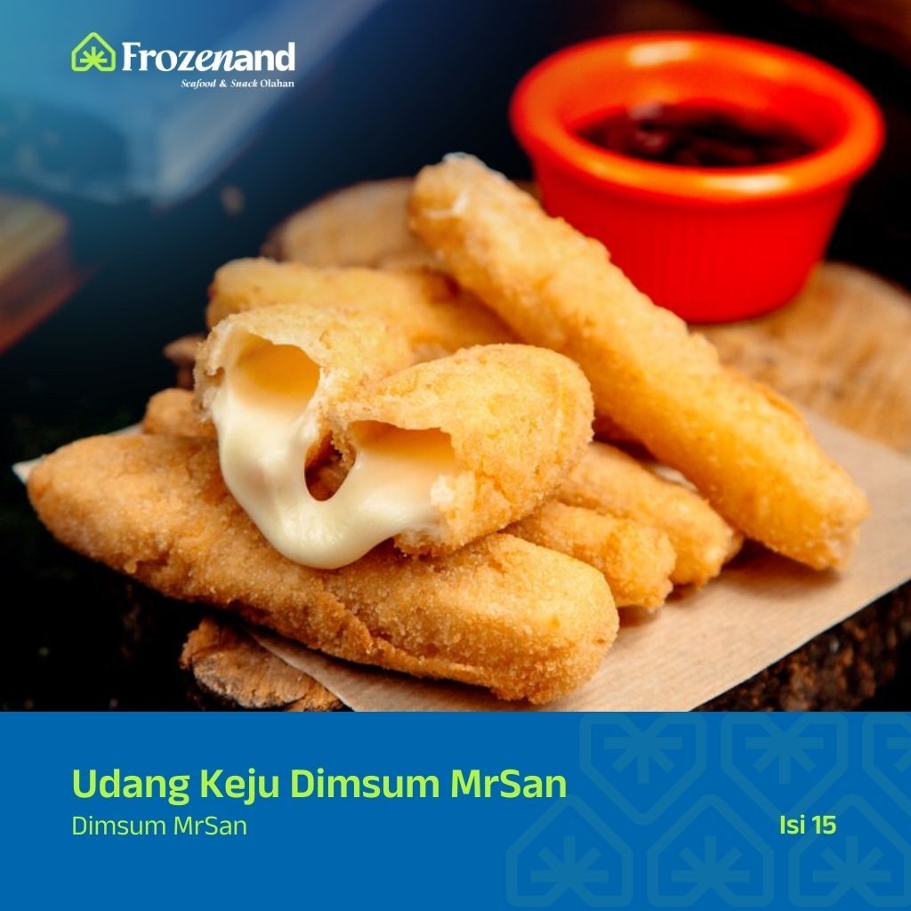 

Udang Keju Dimsum MrSan Isi 15