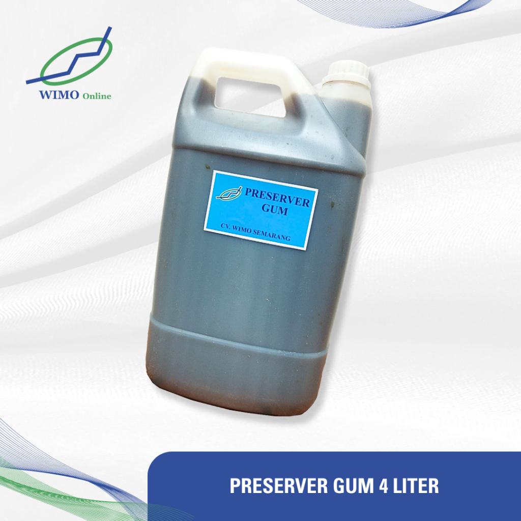 

GUM SOLUTION PLAT PRESERVER GUM 4 LITER 4L