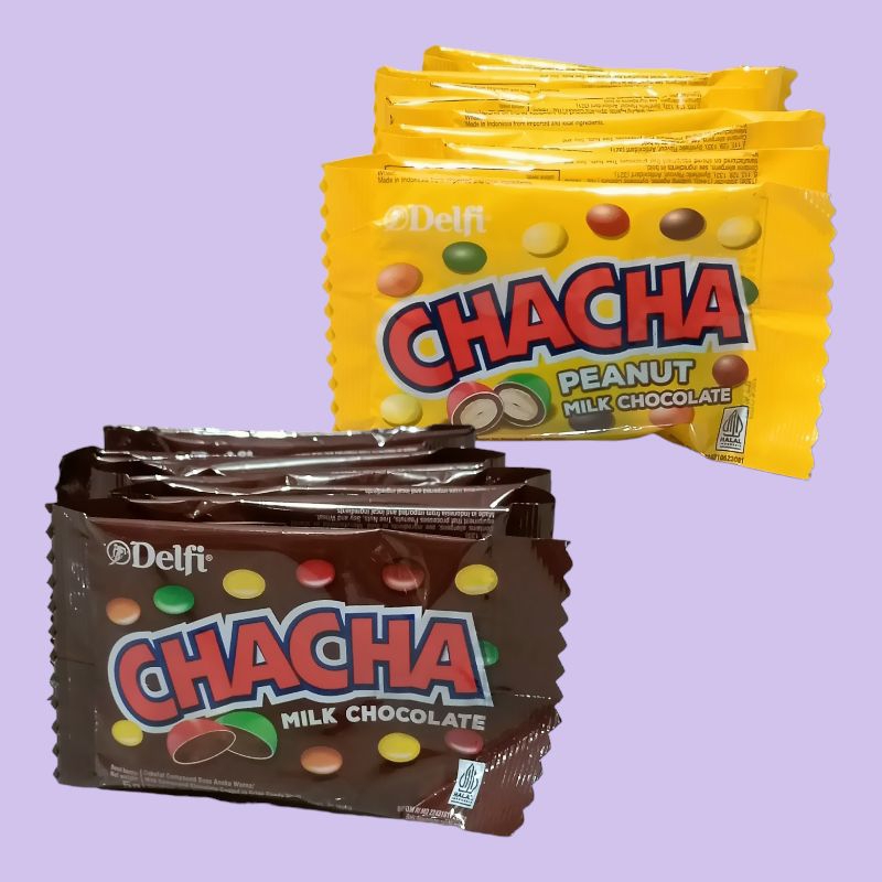 

Delfi Cha cha Peanut Chocolate & Milk Chocolate 5 gram (10 pcs/renceng)