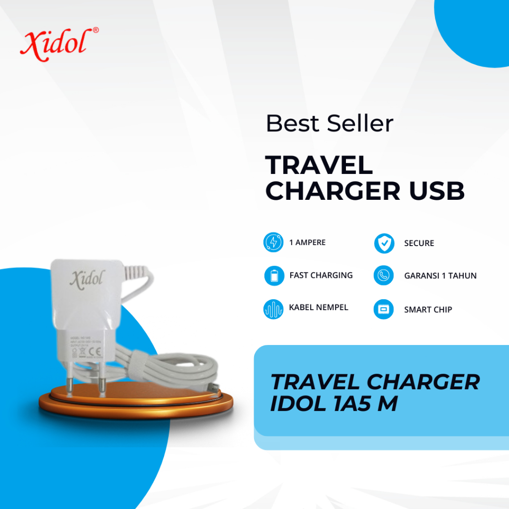 CHARGER XIDOL 1A5 MU ORIGINAL