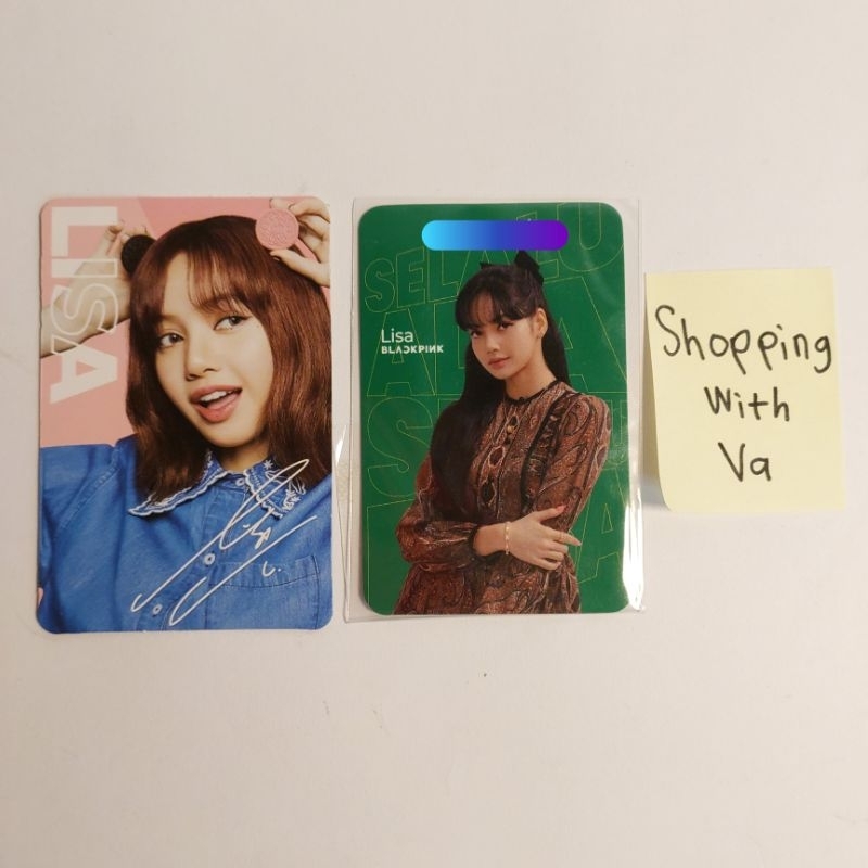 Photocard Lisa Blackpink Oreo Toko Ijo