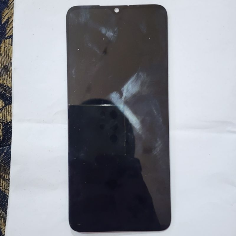 lcd xiaomi redmi 9c ori copotan - plus frame - original cabutan bawaan
