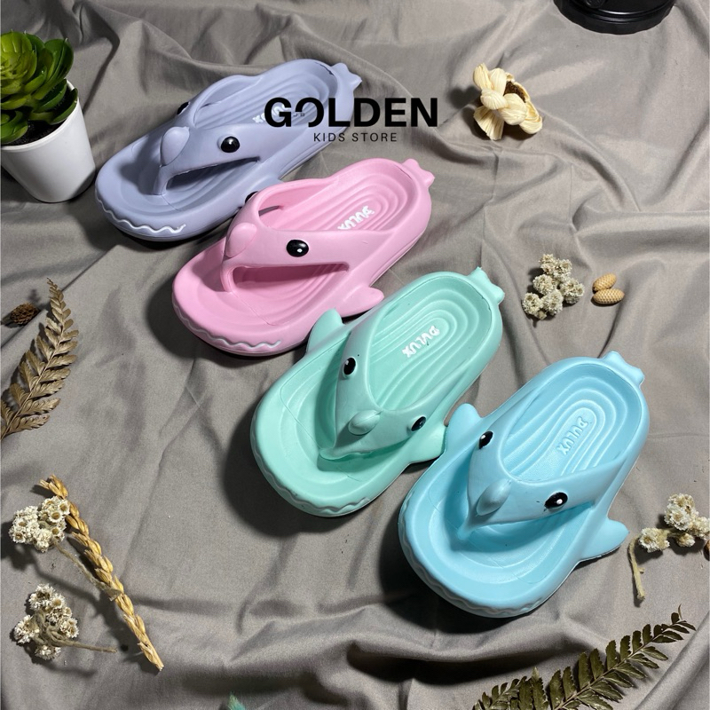 SANDAL JEPIT MOTIF HIU, SANDAL ANAK HIU, SANDAL HIU, SANDAL JEPIT HIU