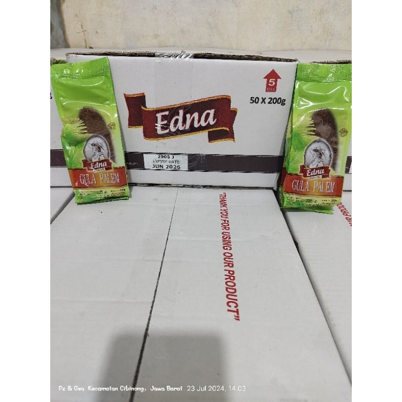 

PALM SUGAR EDNA 200 gr