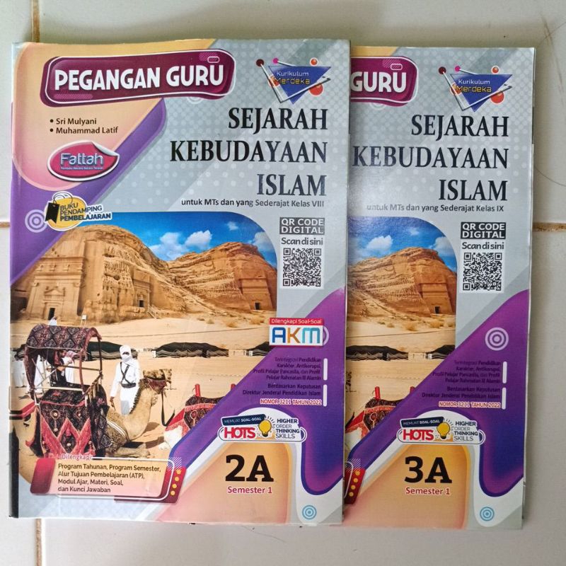 

PEGANGAN GURU SMP/MTS SEJARAH KEBUDAYAAN ISLAM SKI kelas 8,9 merdeka