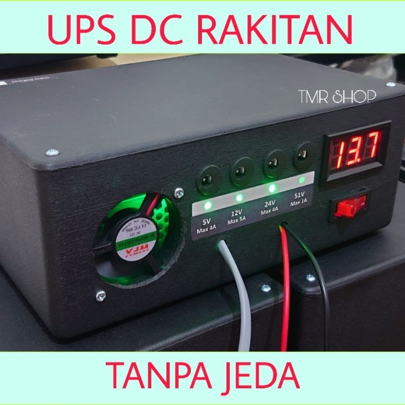 UPS FULL DC RAKITAN TANPA JEDA