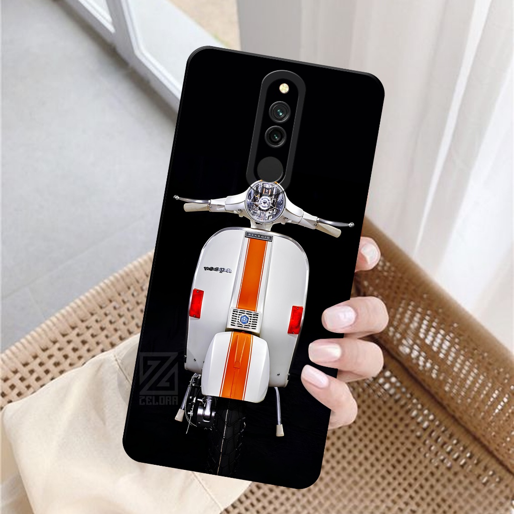 Case XIAOMI REDMI 8 Zelora Fahion Case Vespa Softcase XIAOMI REDMI 8 Pro Camera Casing XIAOMI REDMI 