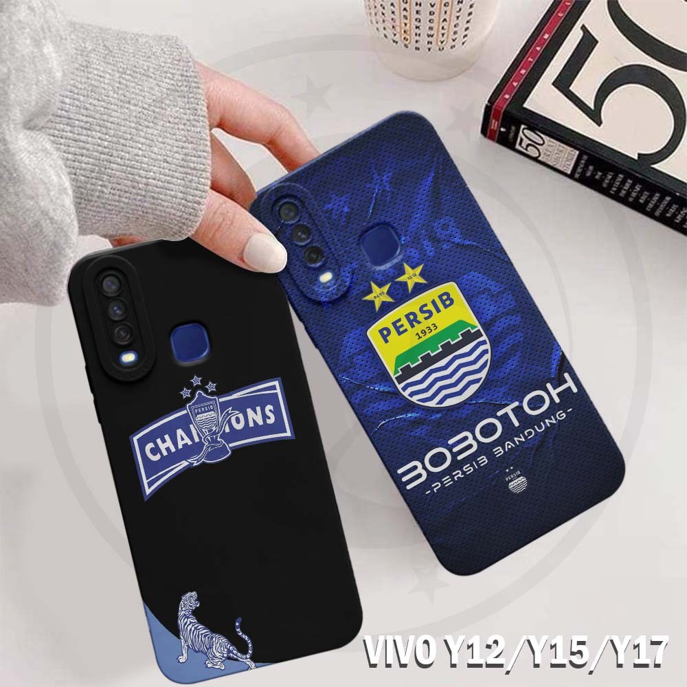 Softcase Vivo Y11/Y12/Y12i/Y15/Y17/Y19 Motif Persib Keren Case Pelindung Handphone Pro Camera
