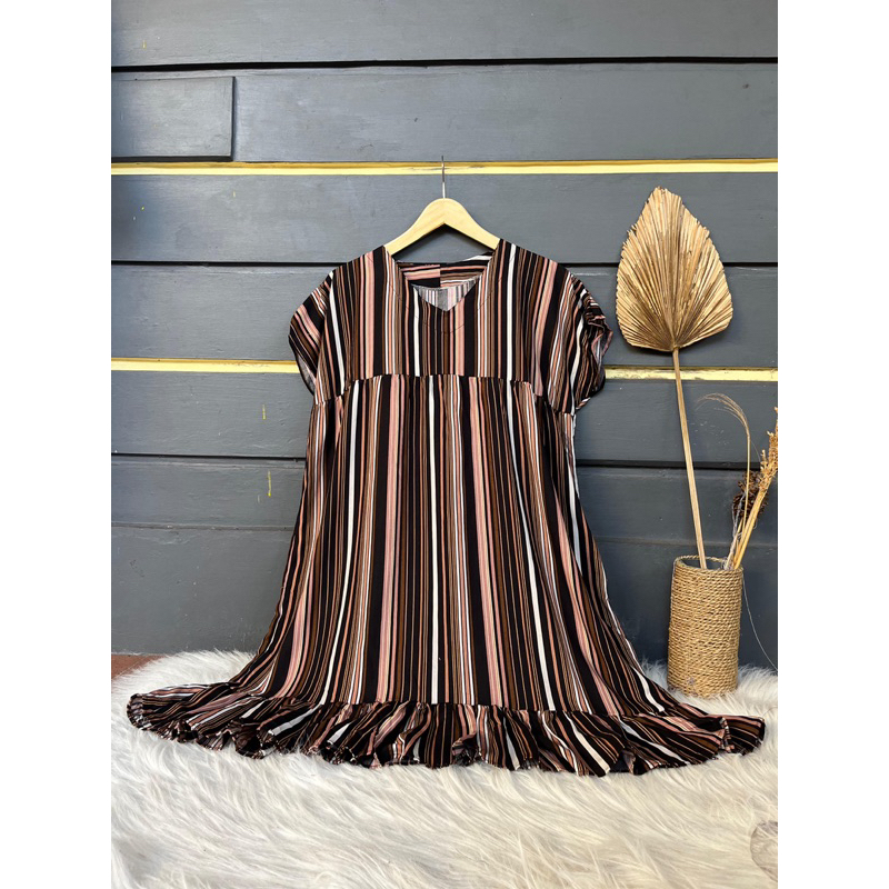 DASTER NAGITA MINI DRESS DASTER MOTIF CANTIK KEKINIAN