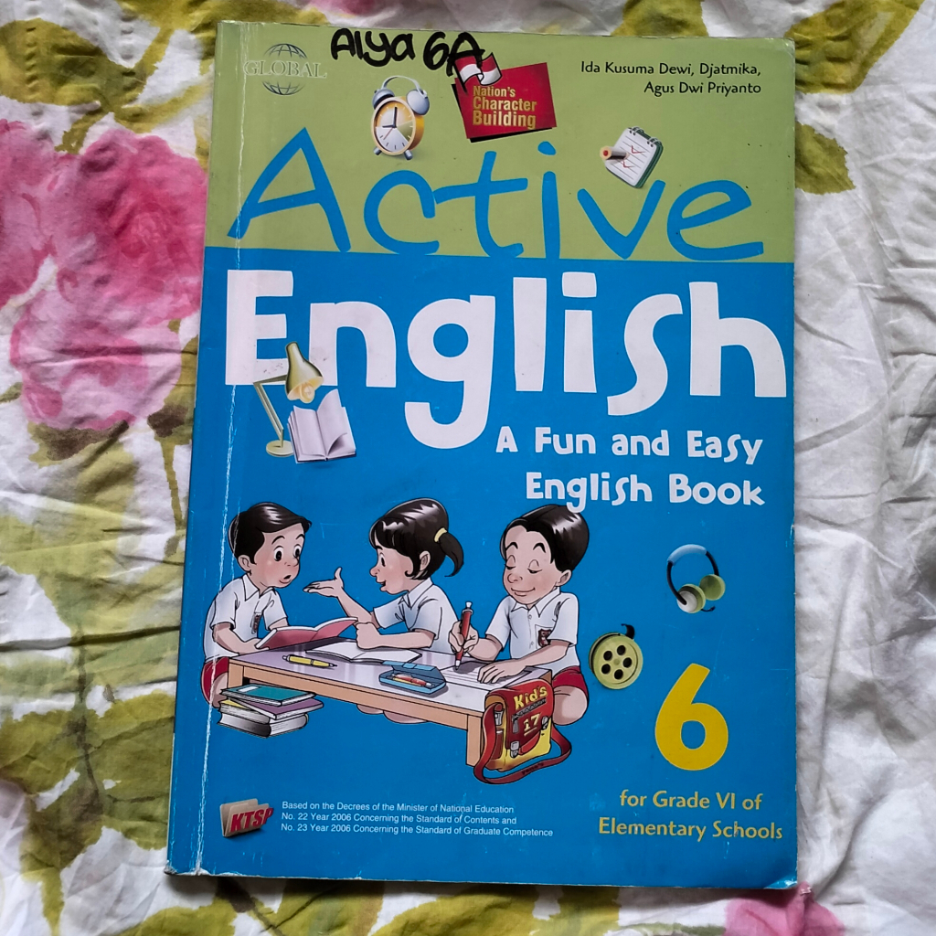 BUKU BAHASA INGGRIS KELAS 6 (SECOND)