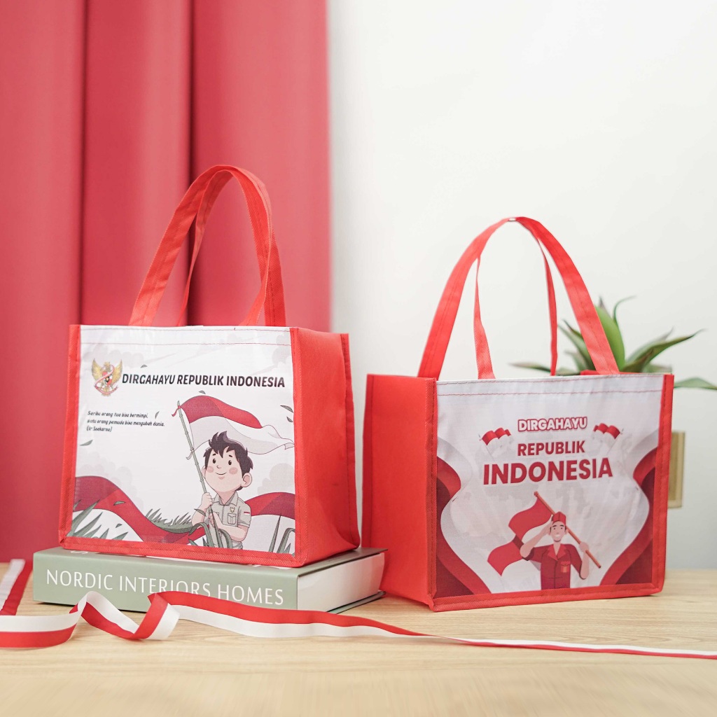 

Souvenir Tas Bingkisan Hadiah Spesial Acara Kemerdekaan 17 Agustus Murah Lucu Serbaguna