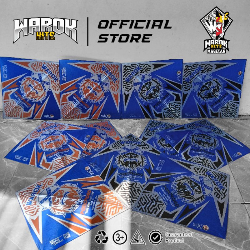 10 Pcs Layangan Sukhoi Superjett Tournament Warok Combat Speedblue (EDISI TOURNAMENT)