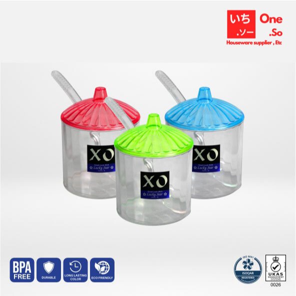 TEMPAT SAMBAL XO UKURAN "S" / TEMPAT BUMBU DAPUR / TEMPAT SAOS KECAP - oneso.id