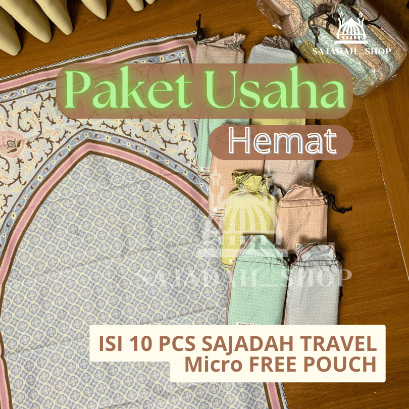 Sajadah Travel  Grosir Sajadah Travel Motif Kashmeer /Haji/Umroh Pouch Serut