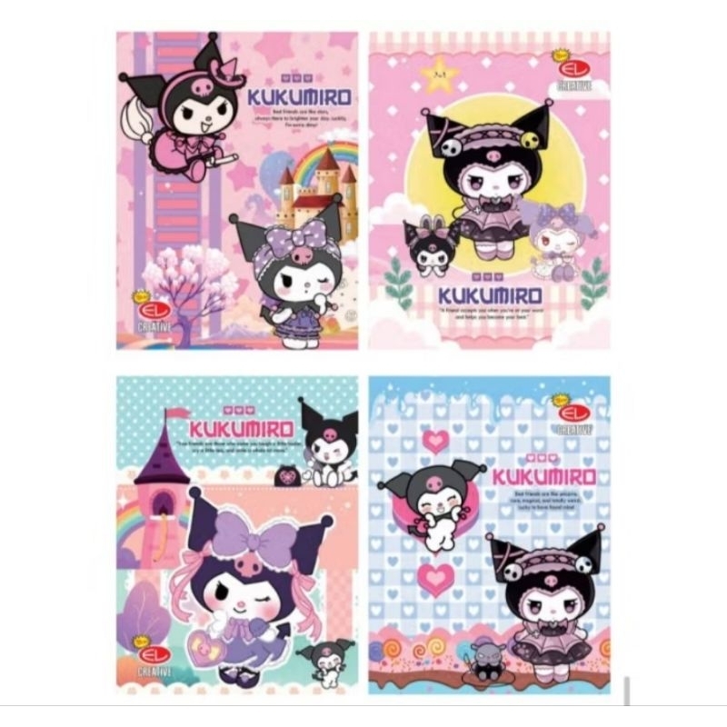 

10 PCS BUKU TULIS SINAR DUNIA & EL CREATIVE 38 LEMBAR